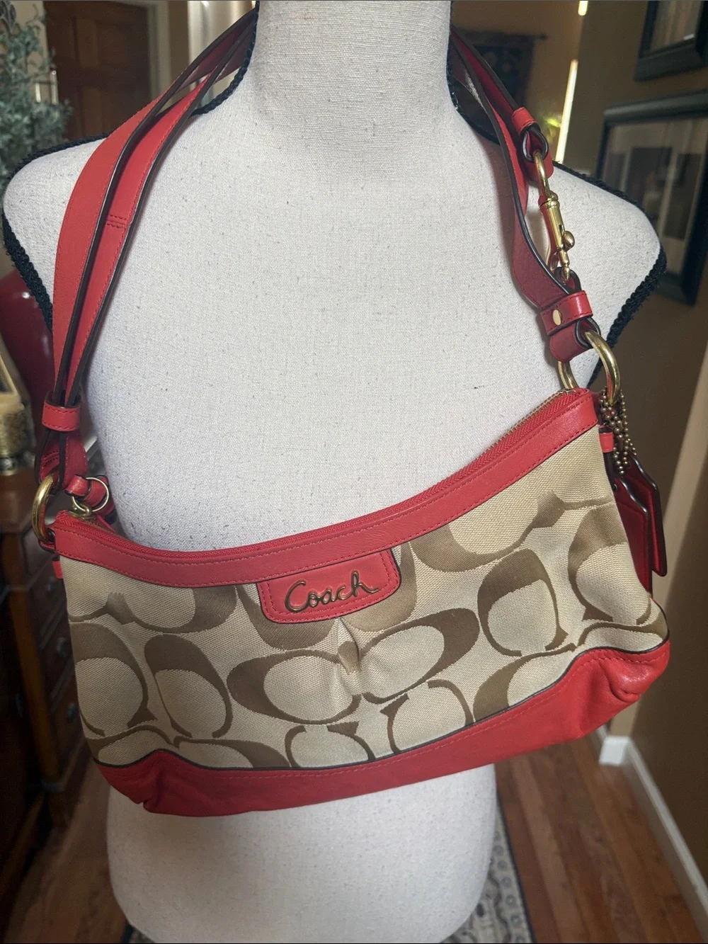 Coach Park Signature East West Duffle